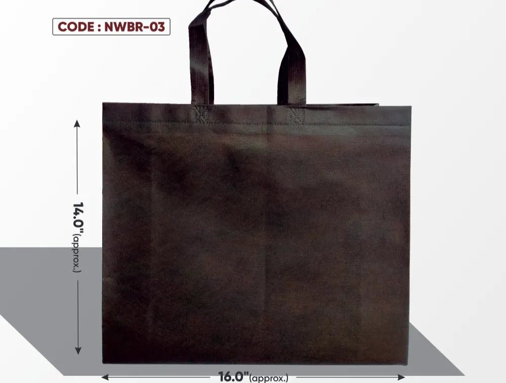 Brown Bag with Brown Handle