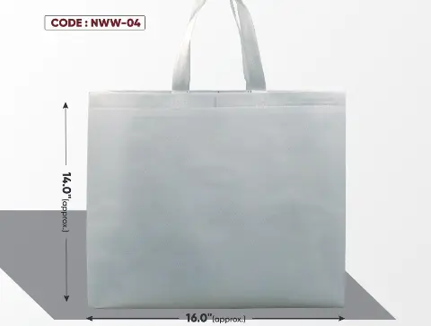 White Bag with White Handle