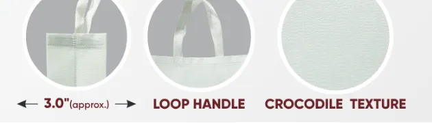 Close-ups of the gusset, handle and texture of White Micro Glossy Bag with White Handle